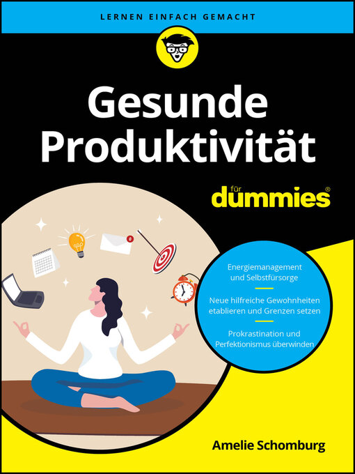 Title details for Gesunde Produktivität für Dummies by Amelie Schomburg - Wait list